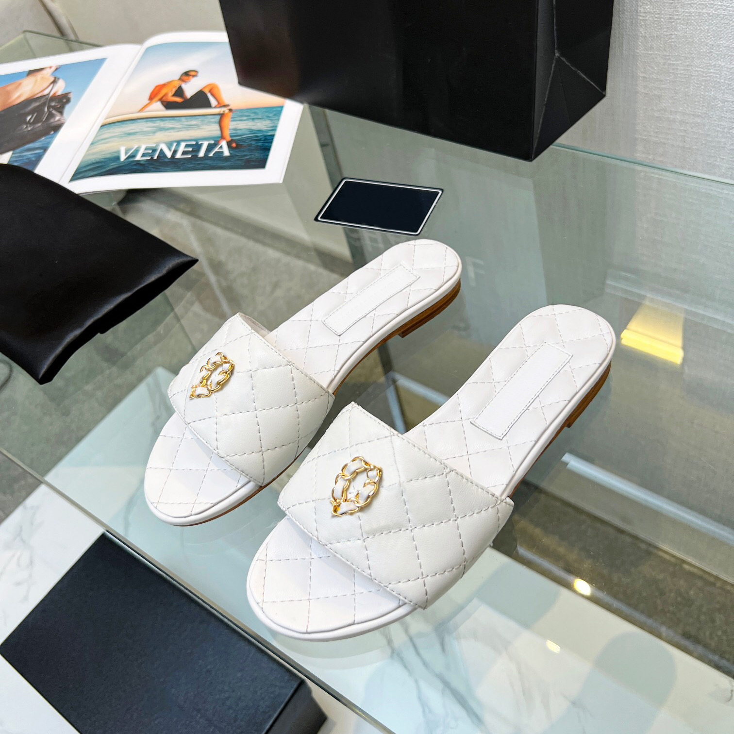 

high heeled slippers Latest fashion printing shoes F Sculpted Metallic abnormal heels open toes slip on slides Top quality genuine leather outsole sandal, #5