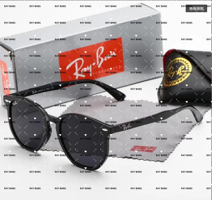 

Men Classic Brand Retro RAYS BANS Women Sunglasses Luxury Designer Eyewear Band Bans Eyeglasses Metal Frame Designers Adumbral Sun Glasses Woman with Box Caes M-5