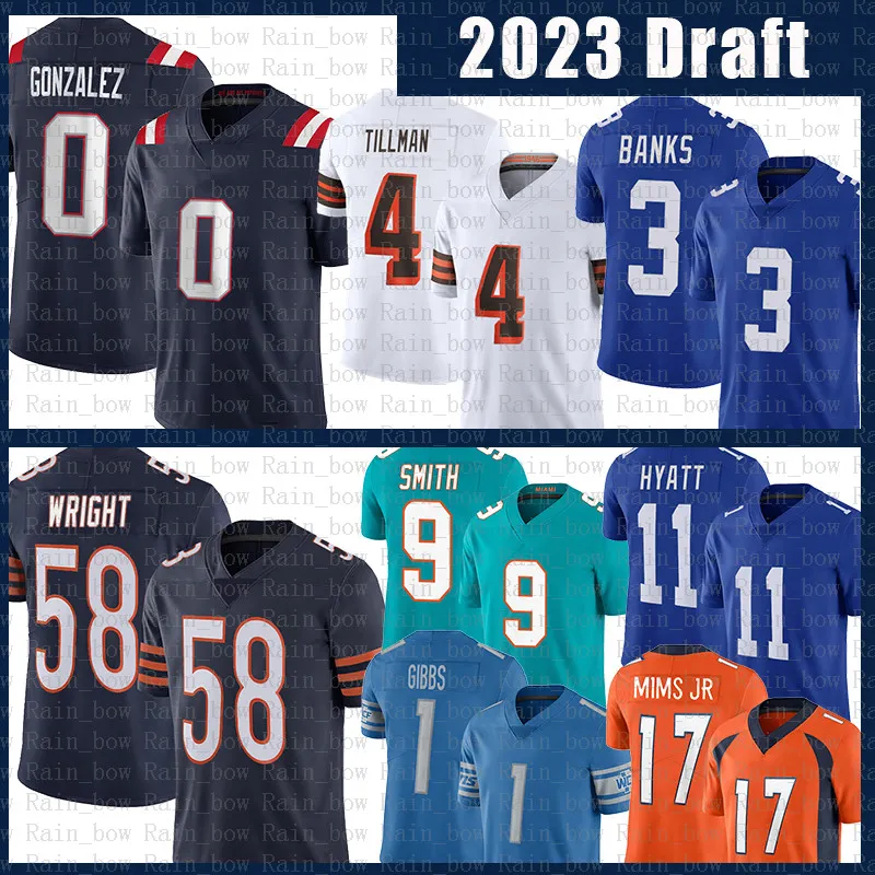 

Indianapolis''Colts''Darnell Wright Football Jersey Jahmyr Gibbs Christian Gonzalez Deonte Banks Jalin Hyatt Cam Smith Marvin Mims Jr. Cedric Tillman, Mens-tm