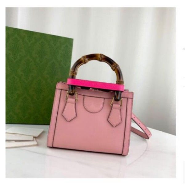 

Women Fashion Bags retro Bamboo portable Totes Exquisite hardware BUCKLE shoulder strap crossbody messenger bag crossbody satchel leather purse handbag backpack, Bubble bags