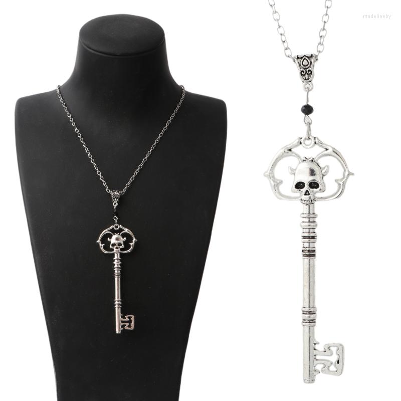 

Chains Pendant Necklace Vintage Vampire Halloween Gothic Amulet Punk Jewelry