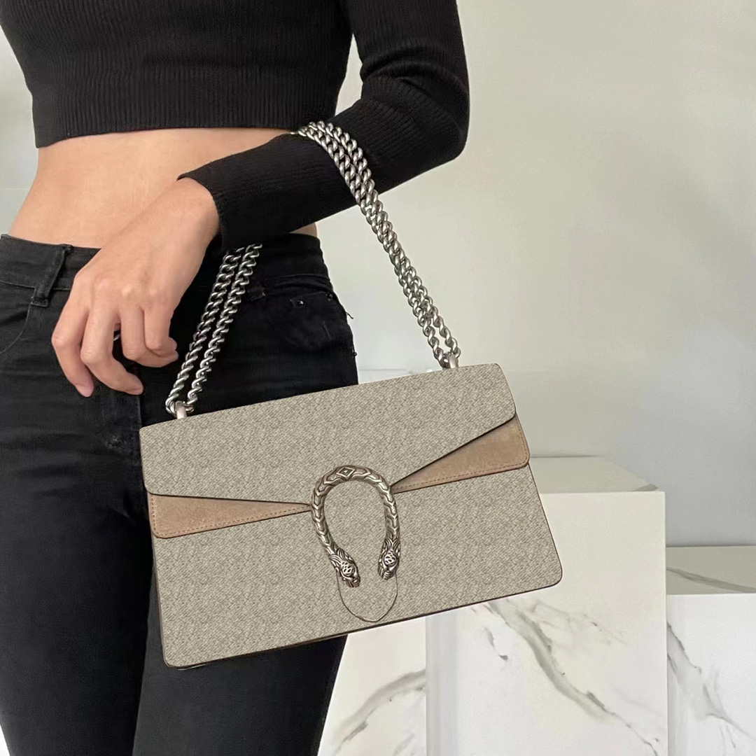 

Woman Shoulder bags Fashion luxurys handbags messenger backpack Cross body designer bag Women Evening Tote chain Handbag Shopping Bag Wallets, 25*13.5 cm