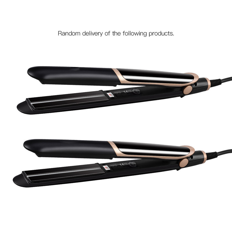 

New straightener curling iron four-position temperate band infrared curling dual-purpose 2-in-1 splint curler