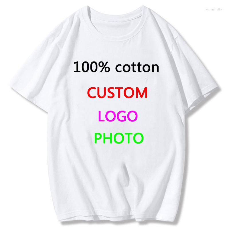 

Men's T Shirts Cotton Print Shirt Women/men DIY Your Like Po Or Logo White Tees T-Shirt Fashion Men's Custom Tshirt, 000