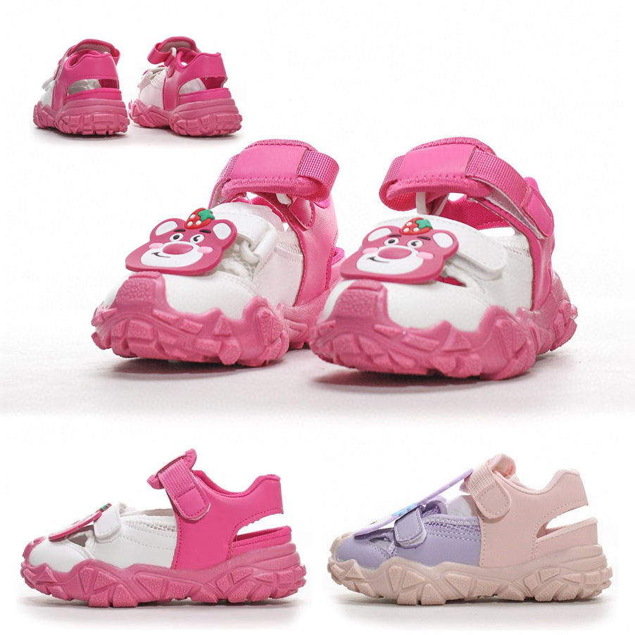 

2023 Infant Sandals Kids Shoes For Boys Girls Pink Beach Sports Youth Designer Red Toddler wading Shoe Eur 26-36