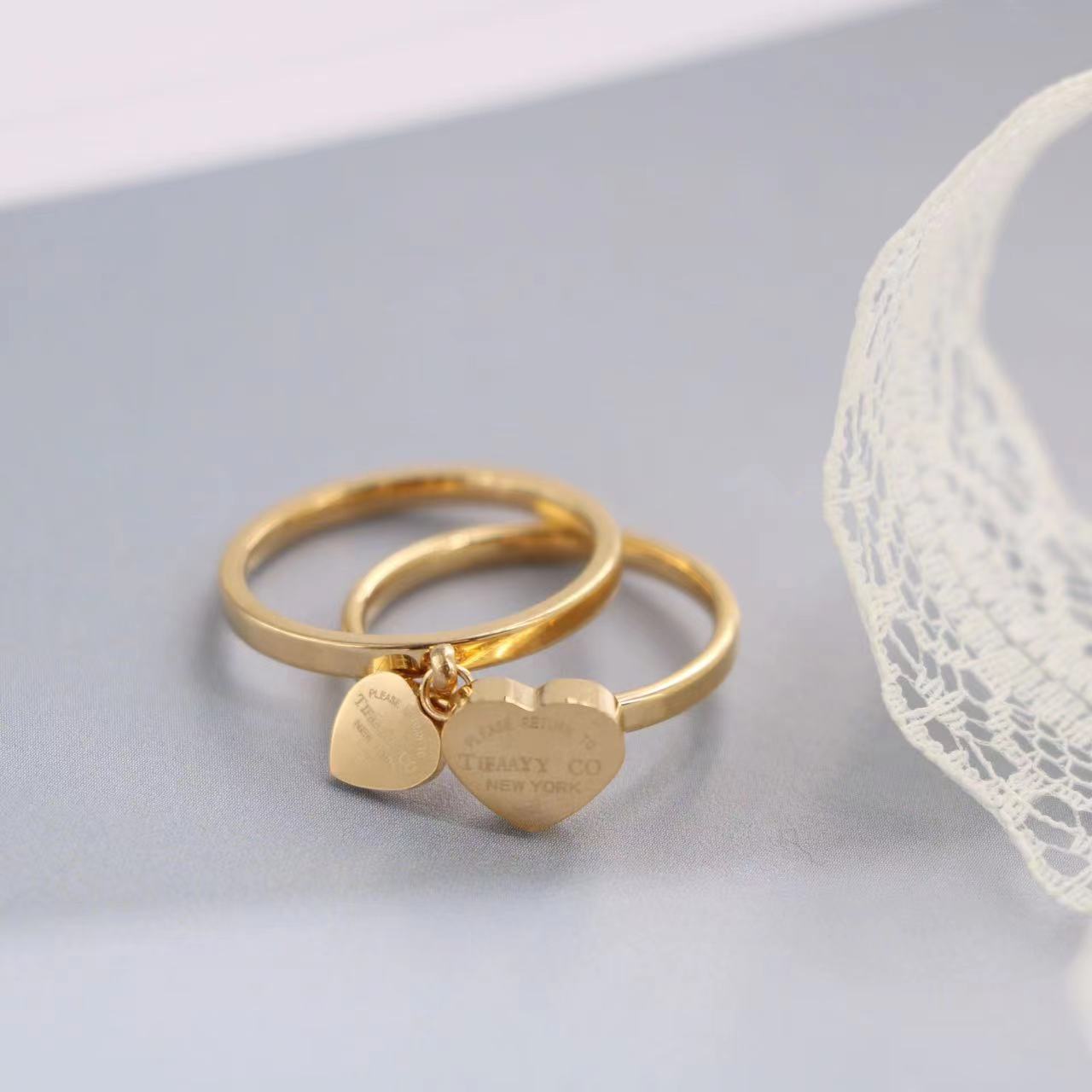 

Designer simple couple ring, index finger tail ring, joint ring birthday gift