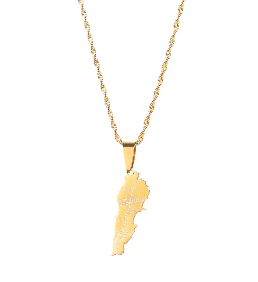 

Lebanon Map Pendant Necklaces Liban Maps Of Lebanese Patriotic Trendy Jewelry Gifts7640765