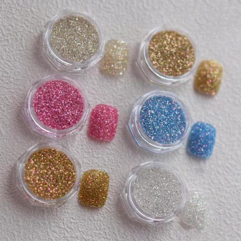 

Nail Glitter Holographic Gold Silver Powder Laser Sparkly Colorful Chrome Pigment Dust For Manicure Art Decorations