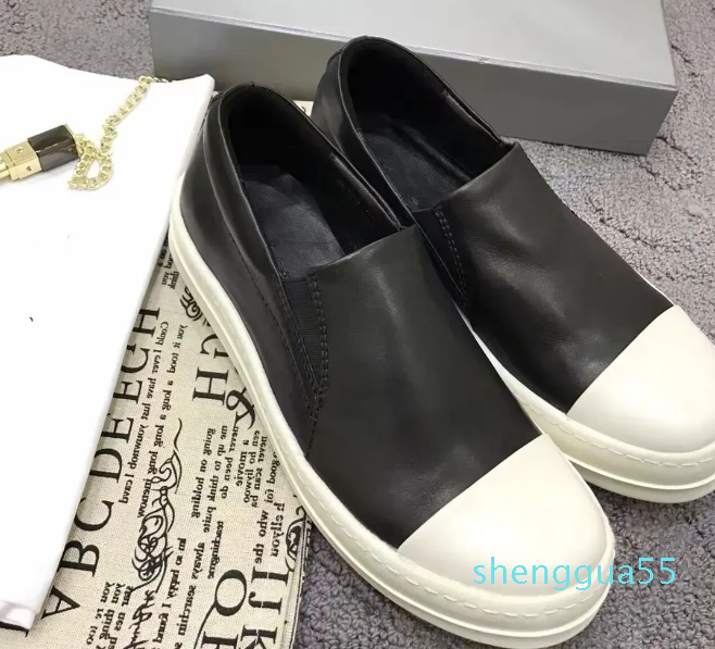 

Men Women Casual Shoes Genuine Leather Shoes lace up Designer Women Sneaker