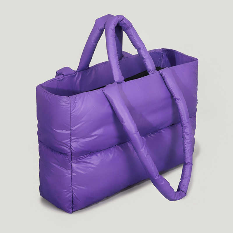 

Evening Bags Large Capacity Tote 2023 New for Womens Nylon Solid Color Shopping Handbag Fashion Shoulder Crossbody Bag 230427, Black