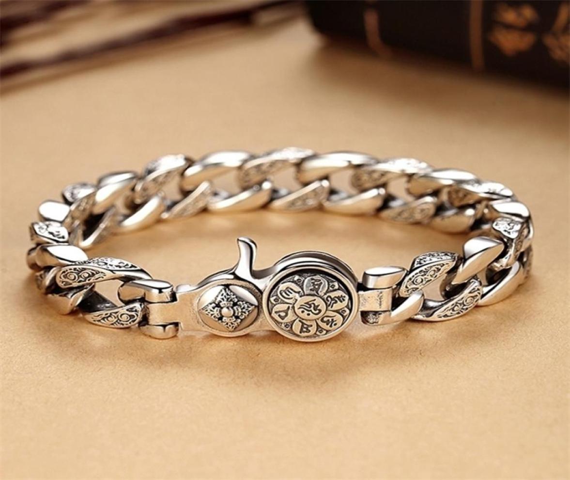 

Bangle Design Lucky Jinbao Domineering Men039s Handmade Silver Bracelet Retro Trend Bracelet Jewelry Accessories 2210122776758