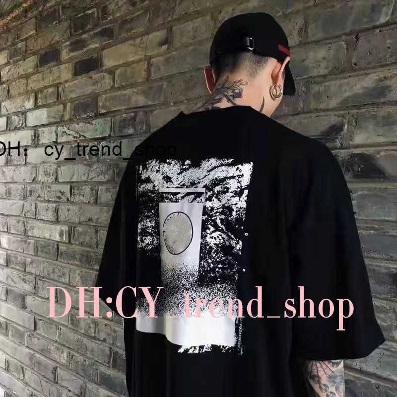 

Men's T-shirts Shirt Designer Stoness Summer Menswear Loose Letter Print Lovers Street Fashion 100% Cotton 61, Compass armband white