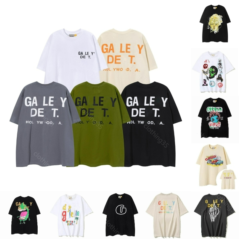

T Shirts fashion Designer Mens t Shirts Galleryse depts Men Women Short sleeve classic Galleryes depts Pure cotton comfortable Correct size S-XL Geometric, 26