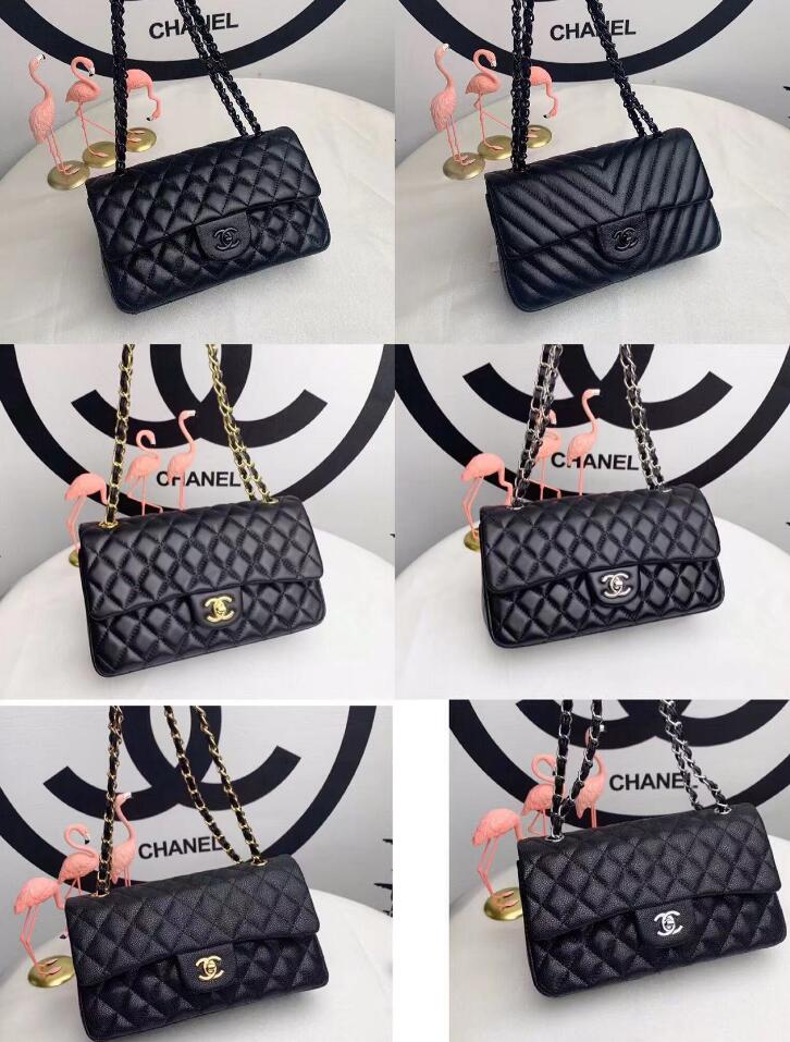 Chanel Sac à bandoulière Sacs à main de luxe Fourre-tout Sacs Sac à chaîne Chaîne Embrayage Rabat Femmes Vérifier Velours Fil Bourse Double Lettr