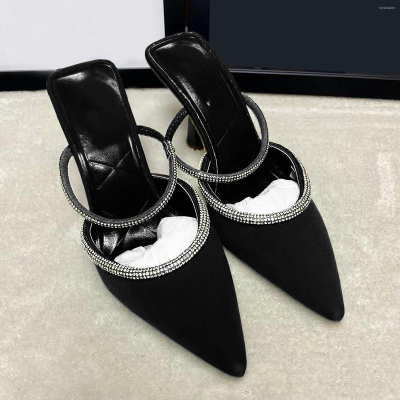

Sandals European American Foreign Trade Women Dressy Summer High Heel Thin Rhinestone Wedges Shoes Female Zapatos, Blue