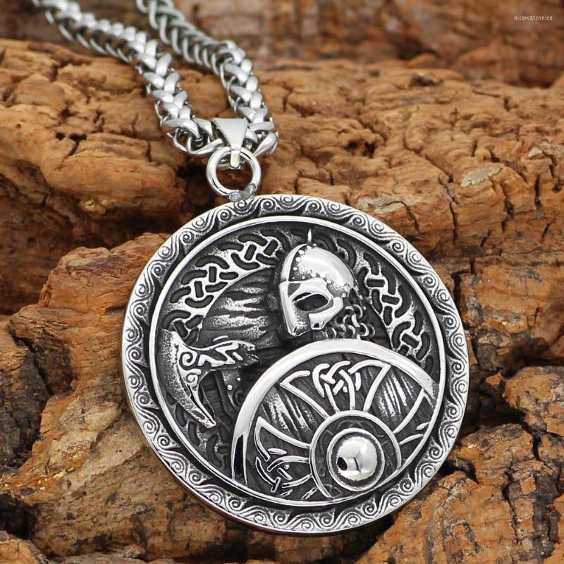 

Pendant Necklaces Nordic Viking Stainlee Steel Amulet Talisman Necklace With Gift Bag