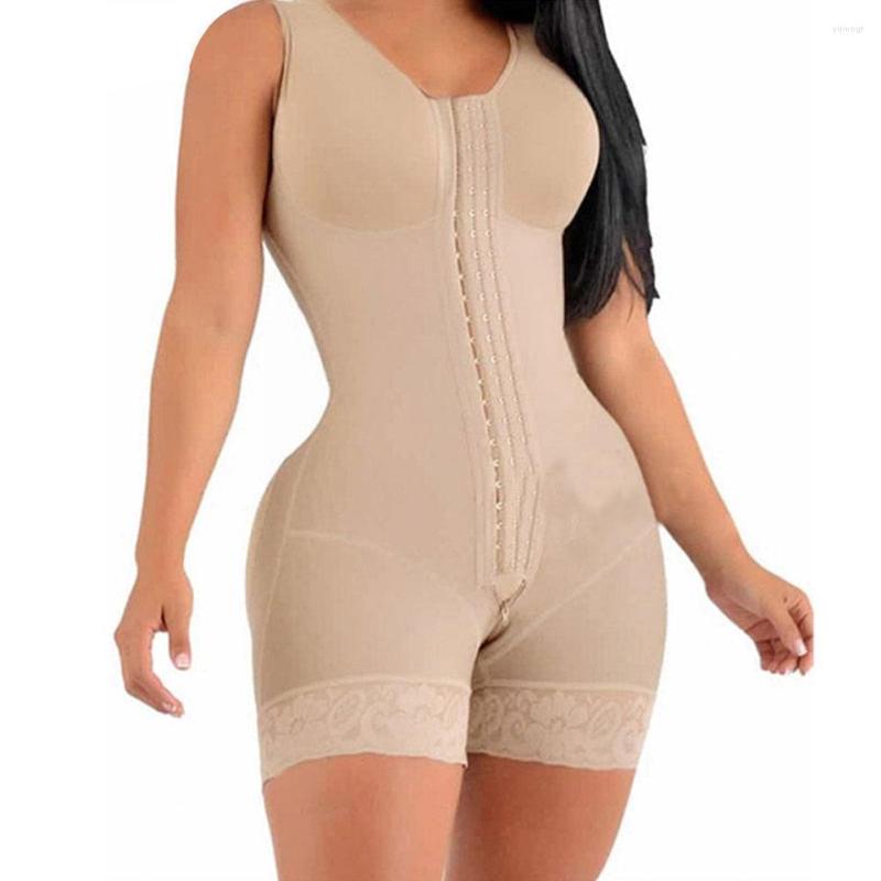 

Women' Shapers High Compression Short Girdle With Brooches Bust For Daily And Post- Use Slimming Sheath Belly Women Wholesale X5w8, Beige