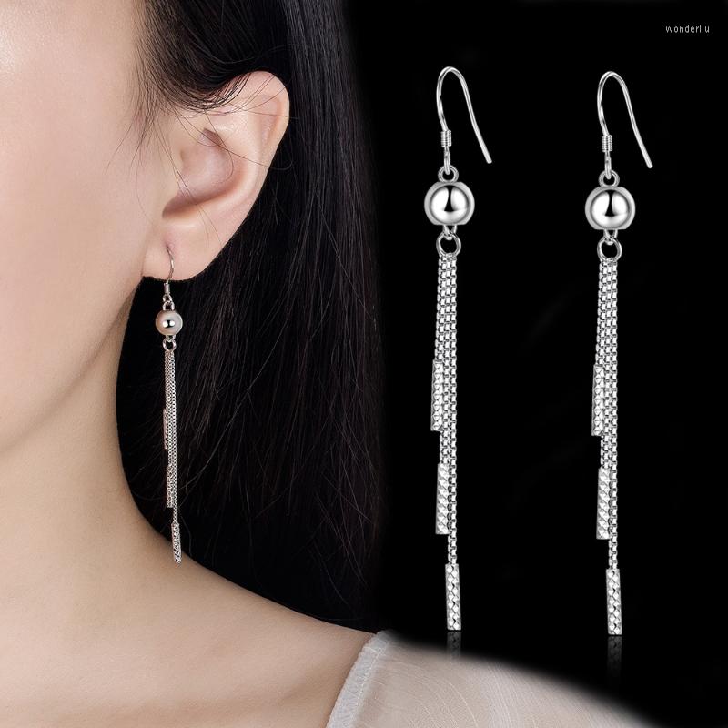 

Dangle Earrings 1 Pair Fashionable Geometric For Women Simple Atmosphere Tassel Elegant Jewelry Accessories