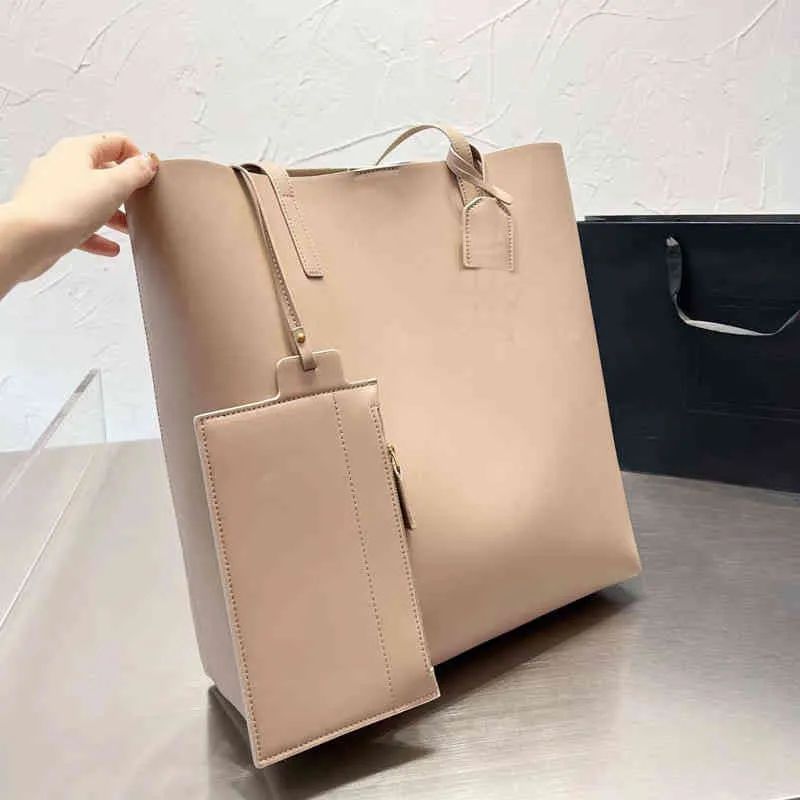 

Tote Bag Handbag Women High-quality Shopping Totes Bags Messenger Shoulder Retro Leather Designer Lady Wallet 2209