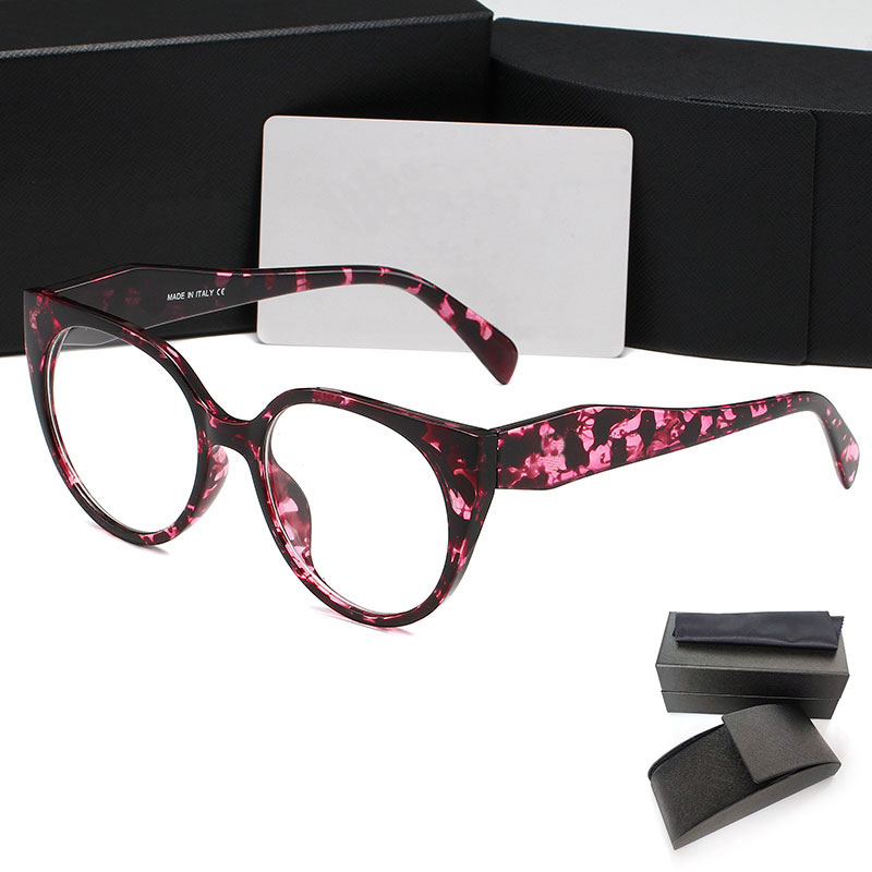 

High Quality Clear lens Womans Sunglasses Luxury vintage Men Sun glasses net red same glasses Brand men Designer eyeglass Gradient women spectacles P206 Sun glasses