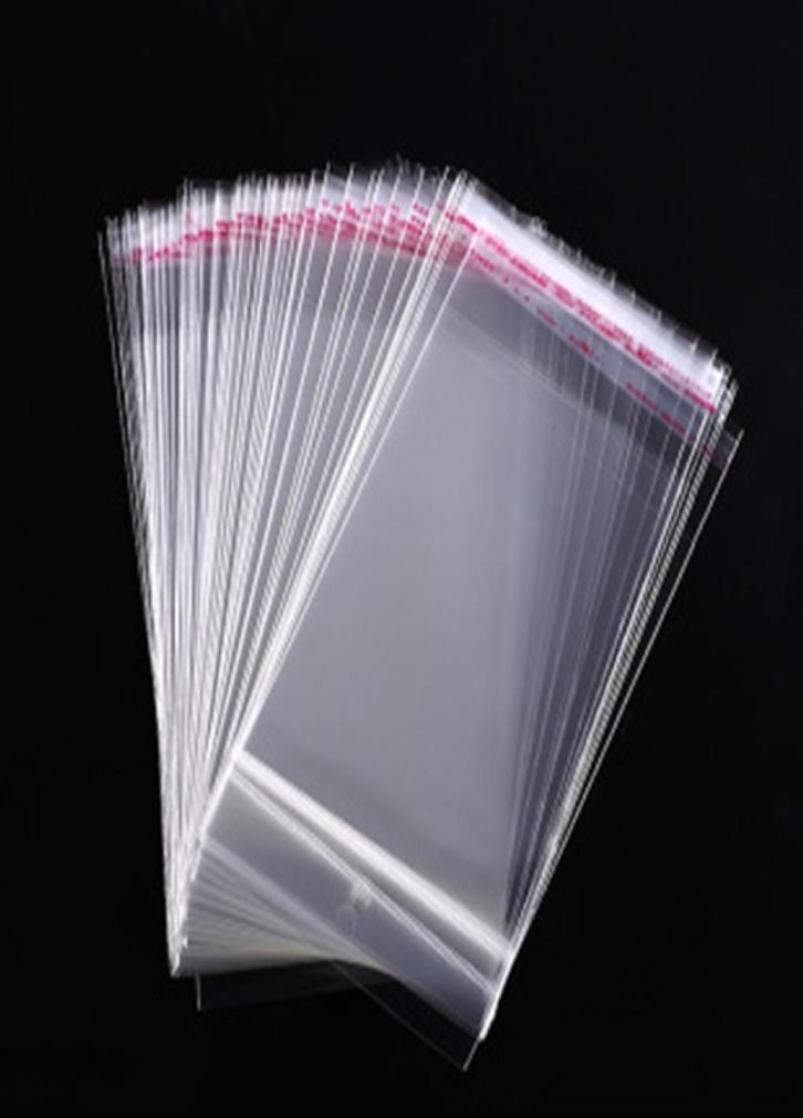 

Clear Plastic Adhesive Self Sealing Jewelry Accessories Candy Packing Resealable Gift Cookie Packaging Bag5667881