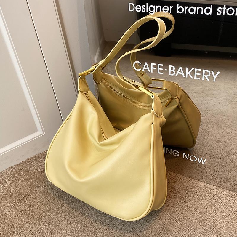 

Evening Bags Large-Capacity Brand Oxford Cloth All-Match Foreign Style High-Quality Texture Women Single-Shoulder Crossbody Tote Handbag, Beige