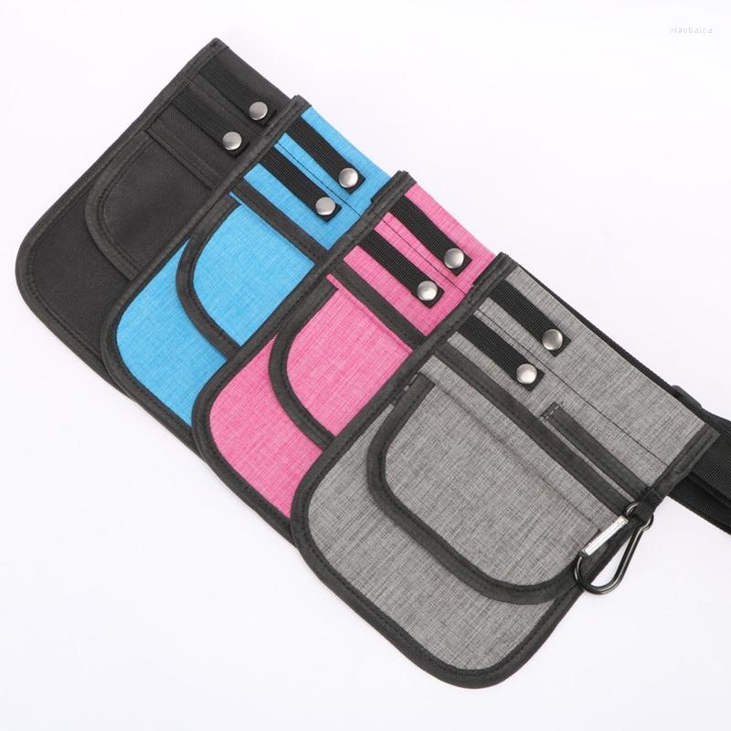 

Waist Bags Nursing Fanny Packs Bag Pack Organizer Belt Pocket Pouch For Student, Black
