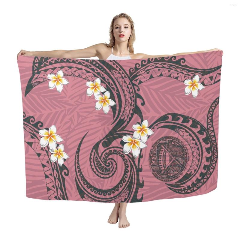 

Women's Swimwear HYCOOL Polynesian Hawaii Tribal Totem Print Vintage Multi Wear Fashion Beach Swimsuit Wrap Skirt Cover Up Lava For Women, Hbc215696gt