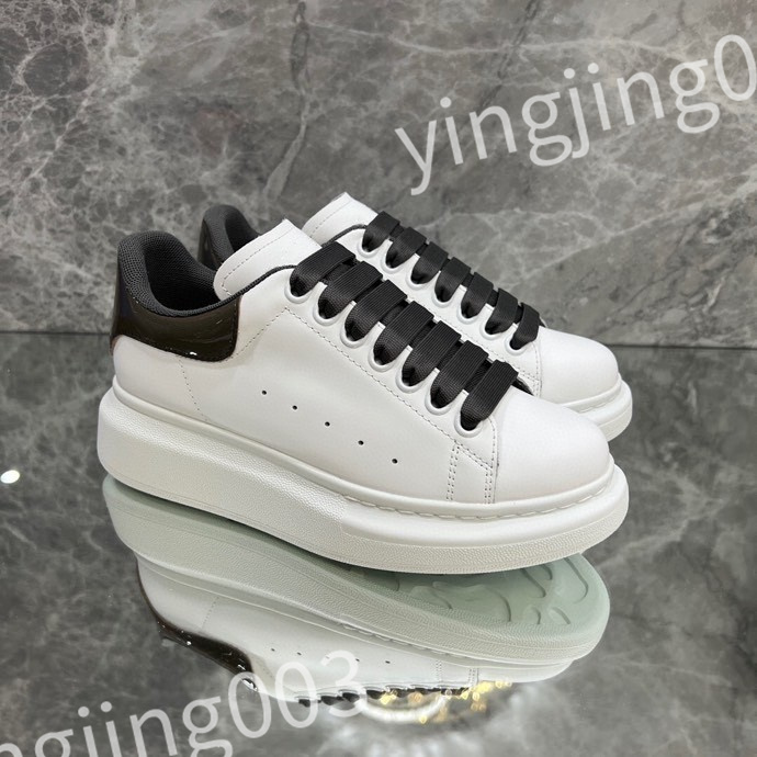 

2023 new top Men's Ladies Casual Shoes Fashion Leather Colorblock Flat Street Couple Sneakers Outdoor Running Shoes 39-46 Sizes, 03