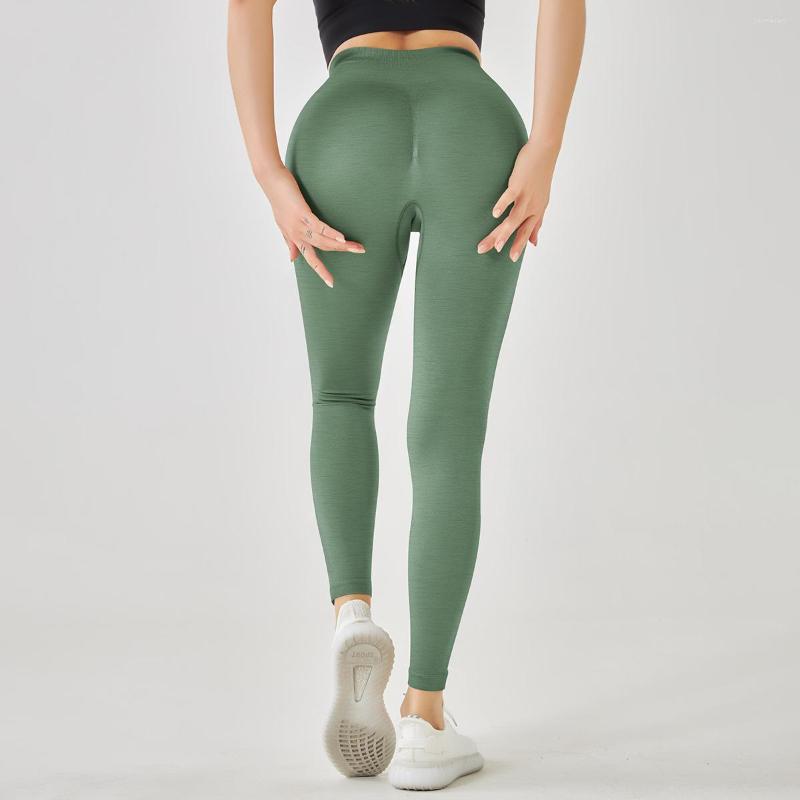 

Active Pants Seamless Tight Height Waist Fitness Runningyoga Women's Gym Workout Clothinggym Clothingleggins Leggings Training, Brocade green
