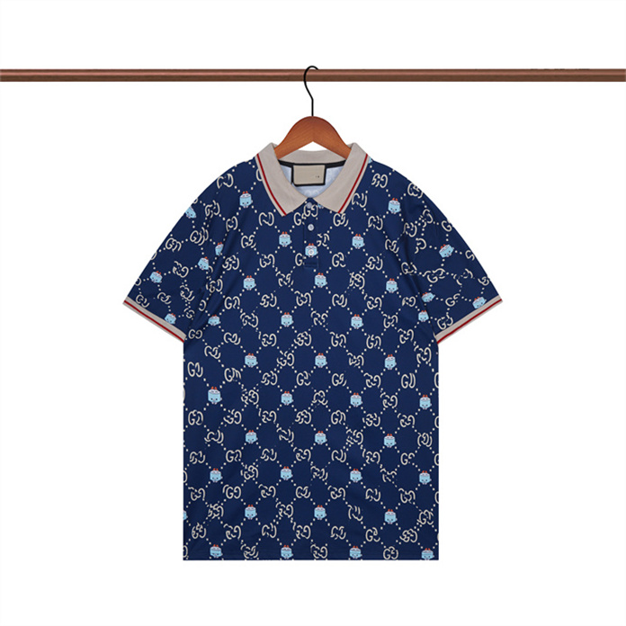 

6 Fashion Mens Polo Shirt High Quality Luxury Burrerys men Short Sleeve T Shirt Cotton Blend Geometric Plaid Summer Polos Neck Business Casual Shirt M-3XL#56