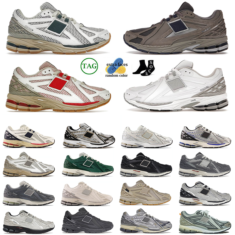 

Designer Mens Women 1906R Running Shoes dhgates 1906 R White Red Nightwatch Green Grey Indigo Titanium Cordura Magnet Black Taupe Beige Cream Sneakers size 36-45, It46 1906r titanium