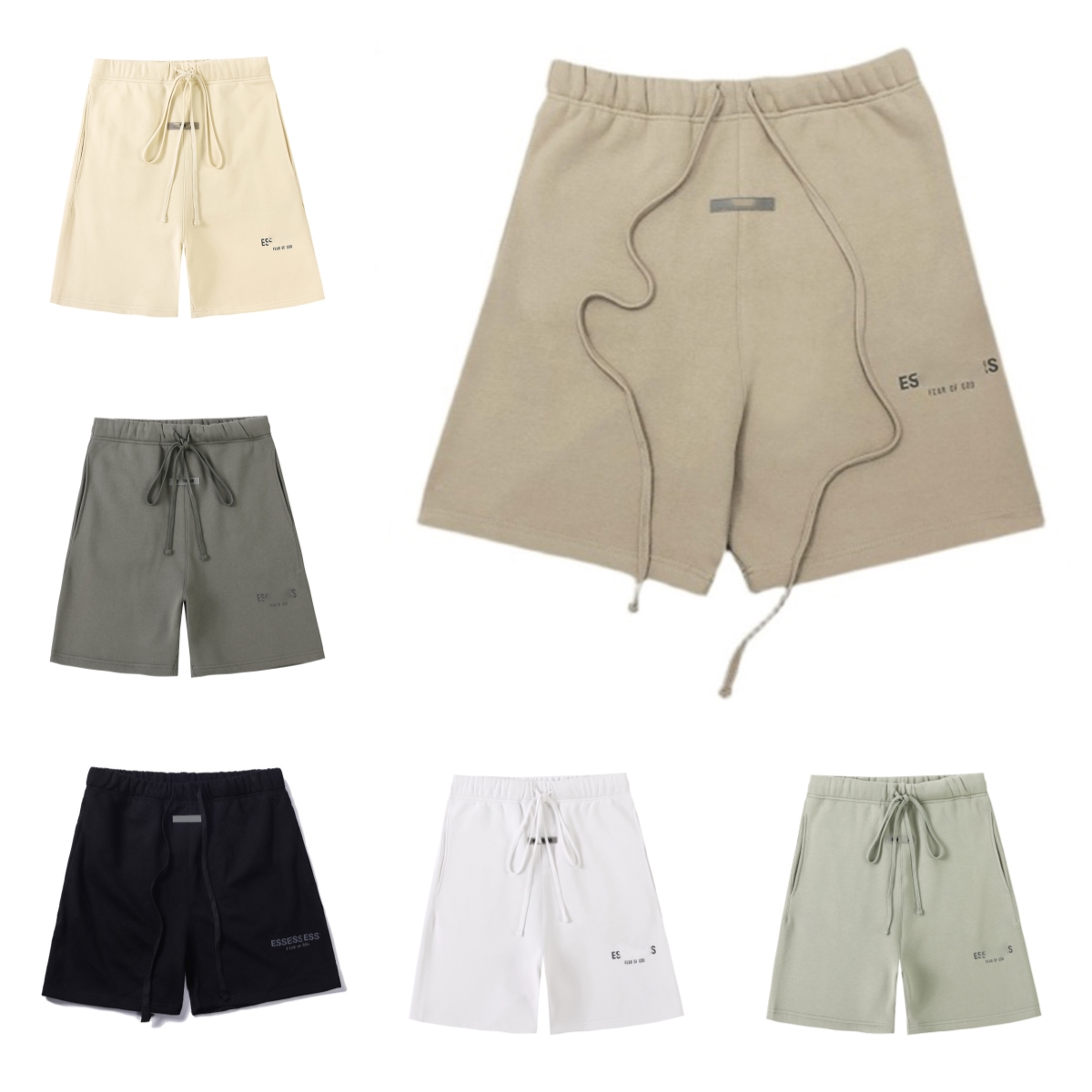 

designer Men' Shorts Summer essentail Short Pant Trend Loose Joggers Sweatpants essen Newest Sports Jogging Fashion 21ss essentiel Hip Hop Letter pri e240#