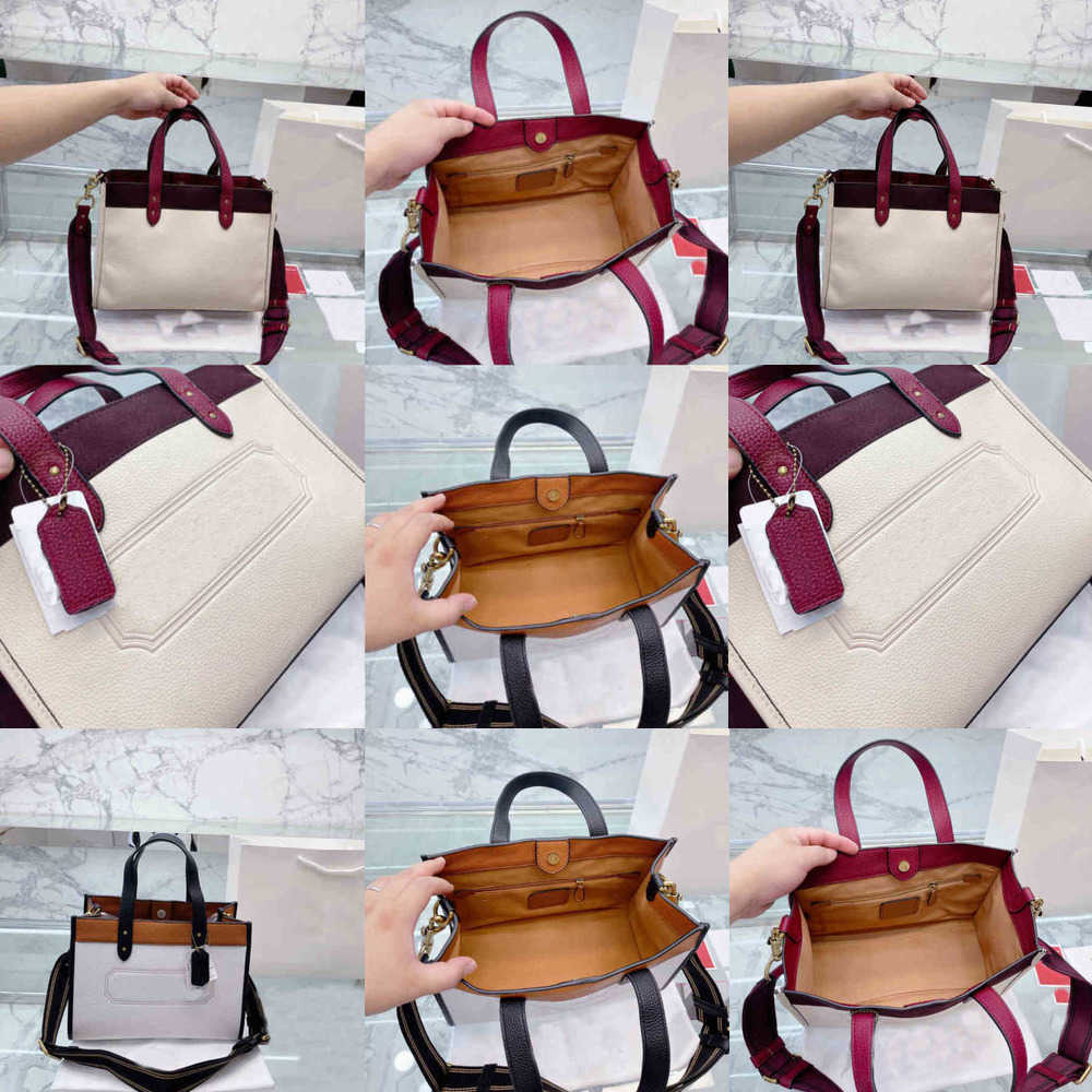 

Nxy Evening Bags Shoulder CBAG Totes Leather Handbag Women Designer Handbags Tote Bag Large Capacity Shopping Crossbody Purse Letter Travel Wallets 220903, Coabag-brown