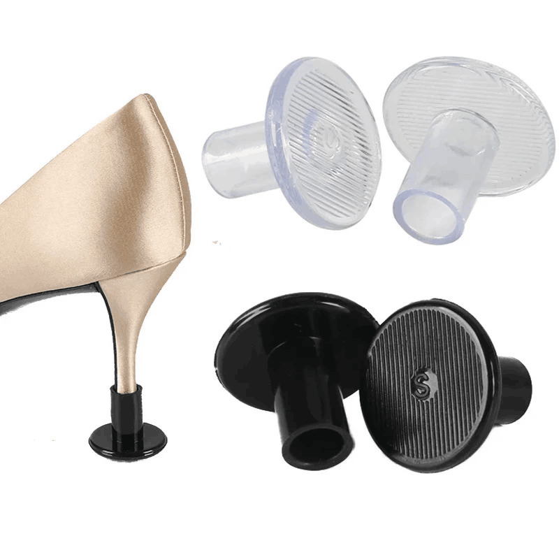 

Shoe Parts Accessories Stkehidb 60 Pair Heel Protectors Latin Stiletto Dancing Cover Stoppers Nonslip Silicone High er For Wedding Party Favor 230512