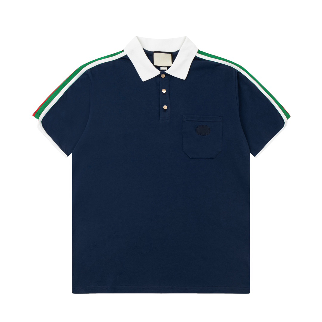 

2New Fashion London England Polos Shirts Mens Designers Polo Shirts High Street Embroidery Printing T shirt Men Summer Cotton Casual T-shirtsM-3XLW01