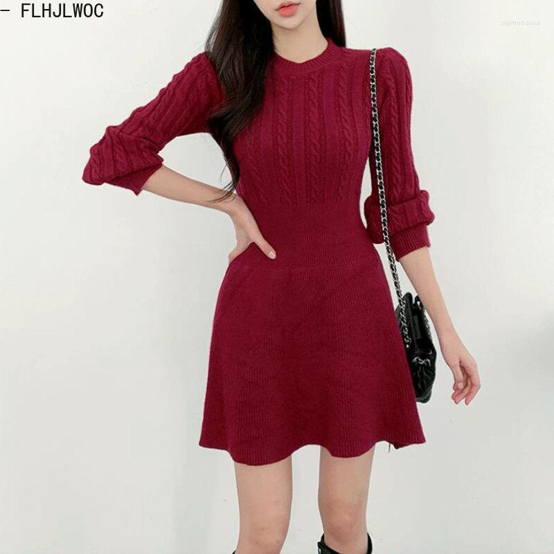 

Casual Dresses Year Date Girls Basic Mini S Woman Short Knitted Sweater Dress, Black