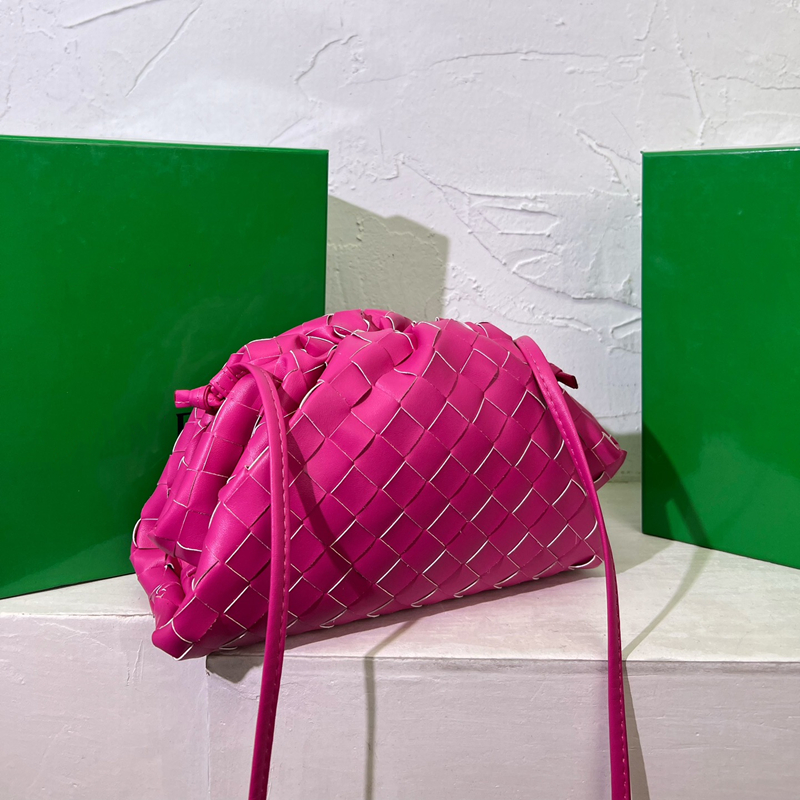 

Designer Fashion Women Bags Crossbody Bag Shoulder PU Braided Bag Evening Small Handbag Braided Shoulder Bag Weave Leather Messenger Bag