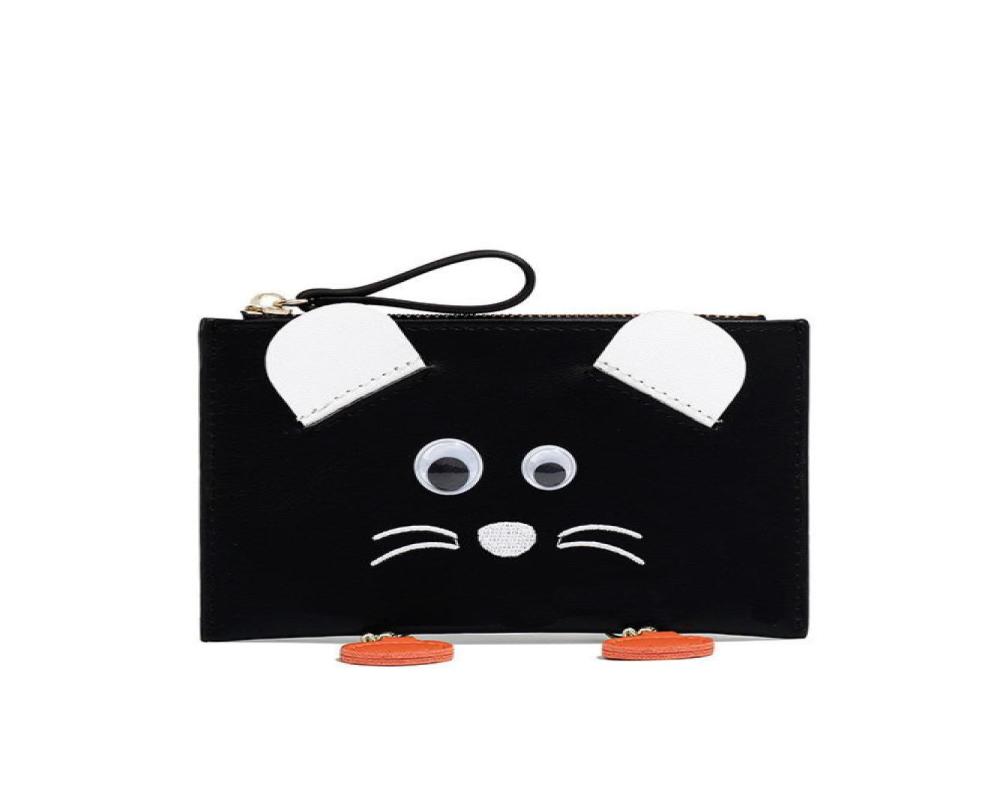 

FIRMRANCH female 2021 cute mouse mini card case multifunctional zipper coin purse7527297