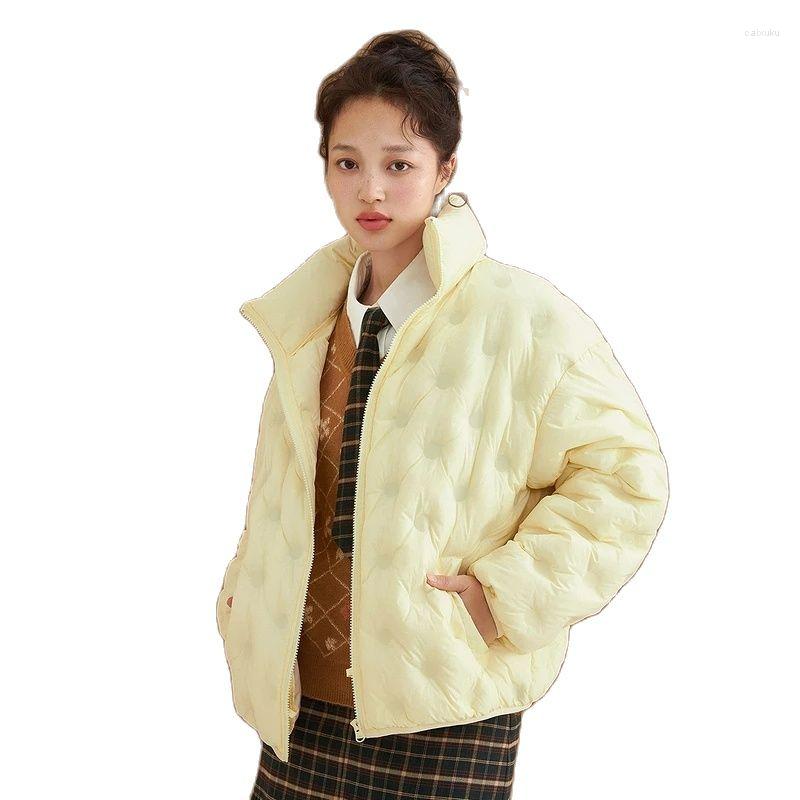 

Women's Jackets Women's Winter Jacket Short Suede Loose Stand Collar Coat 2023, 02