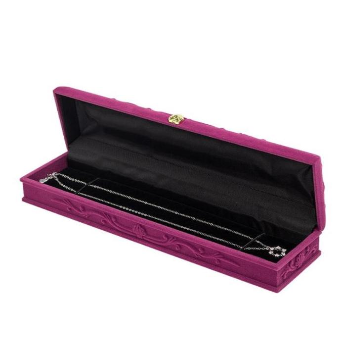 

Jewelry Pouches Bags Bump Rose Print Velvet Necklace Ring Bracelet Storage Case Red Valentine039s Day Wedding Gift Packaging4438413