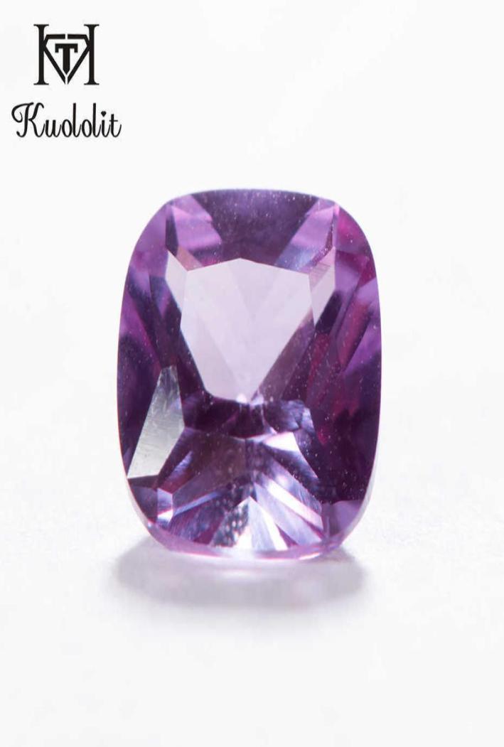 

5pcsPack Alexandrite Loose Gemstone for Whole s 7x7 Square Color Change Stone 925 Jewelry DIY 2107065313367