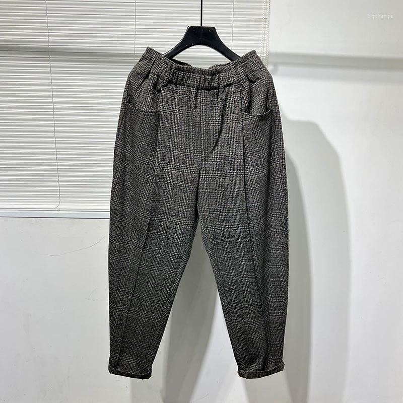 

Men's Pants Owen Seak Men Casual High Street Wear Pencil Length Men's Sweatpants Spring Harem Black