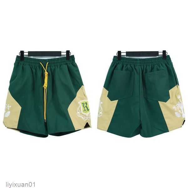

2023 Rhude Shorts High Quality Women Designer Summer Fashion Quick Drying Streetwear Casual Hip Hop Beach Sportswear Mens Short Pants Eur Size S-xl 5 Q2W9, 21