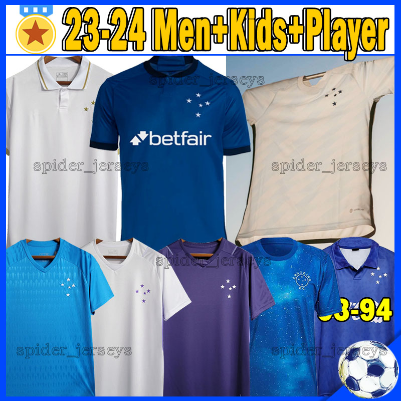 

22 23 camisa Cruzeiro soccer jerseys vest Player Version Retro 1993 94 football shirts Pink October 2023 2024 POTTKER DEDE Camiseta de Raposas men kids kits uniforms, Kelusailuo 23-24 home vest
