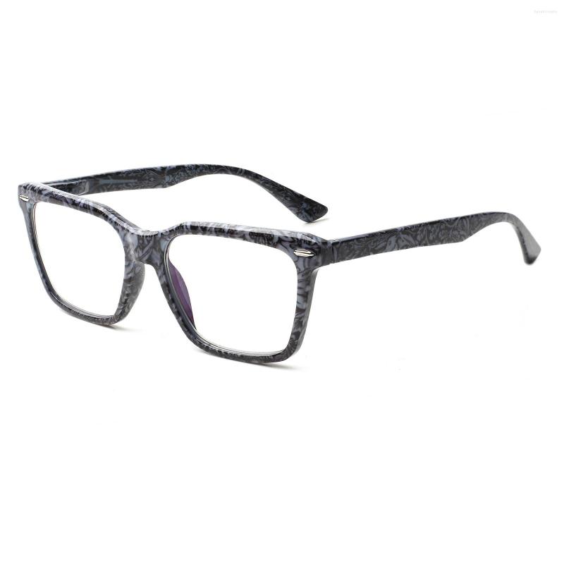 

Sunglasses TUREZING Men's And Women's Premium Black Series Rectangular HD Reading Glasses Beauty Cool Decorative Prescription