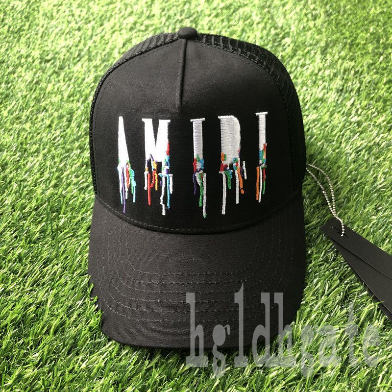 

Fashion designer hat with letters baseball cap creative embroidery design unisex casquette sport mesh summer breathable trucker hat size adjustable PJ032 B23, 6#
