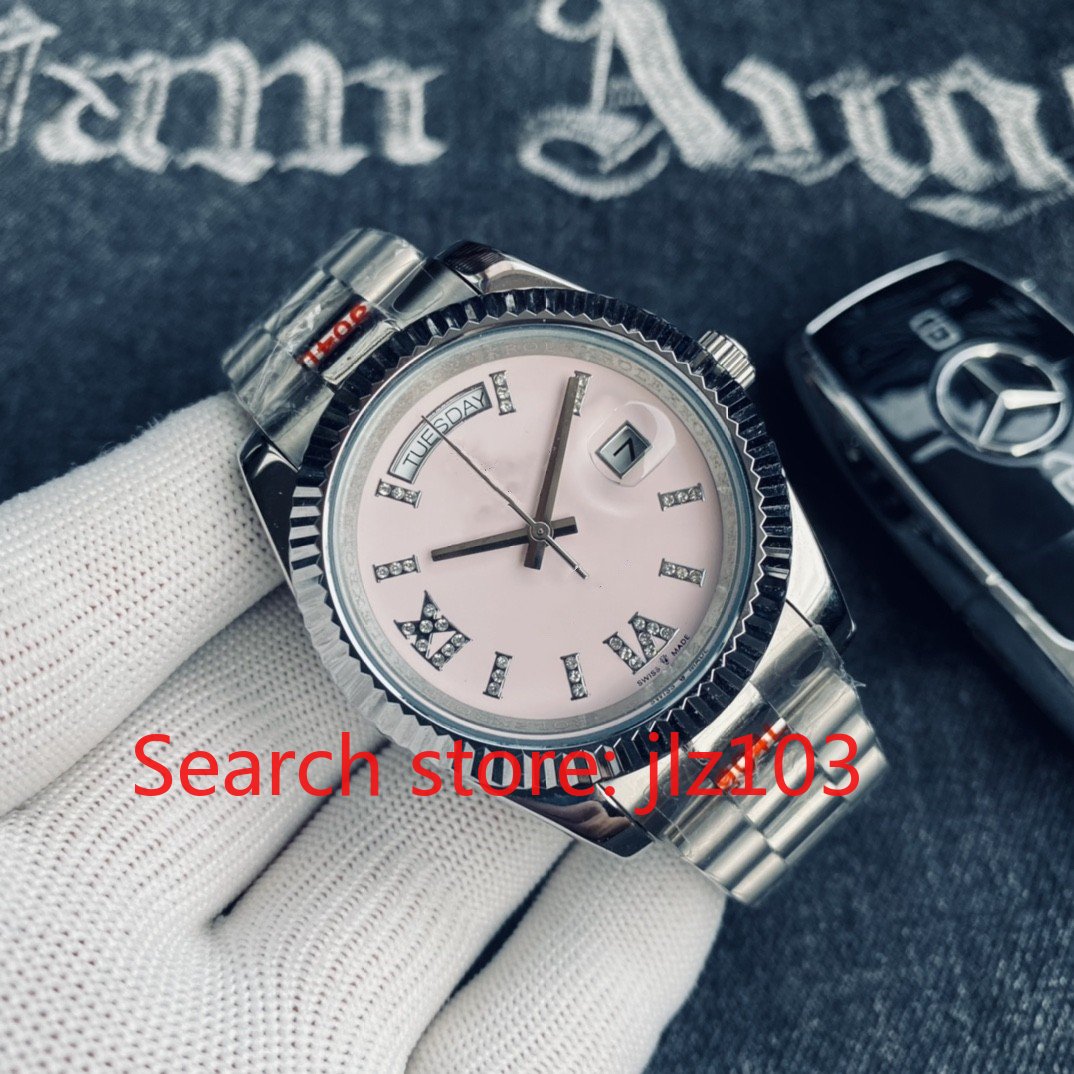 

LLS men's mechanical watch, sapphire mirror, diameter 41mm, precision steel strap. Fully automatic mechanical movement,jjj