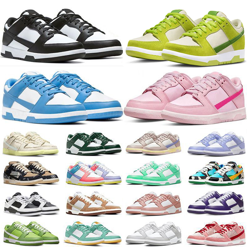 

Men Women Low Running Shoes Casual Shoe White Black Panda UNC Coast Green Syracuse Chunky Laser Orange Bear Brazil TS Jogging Trainers Sneakers Size 36-45, 20