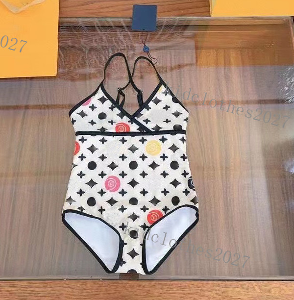 

New kid One-Pieces Swimwear Designer Fashion Swimsuit letter Girls baby Bathing Suit Textile Summer Swimwear Bikinis Set Swim Clothing Swimming New Bathers Suits, 1#